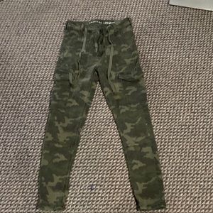 Cropped Camo Super High Rise Jeggings